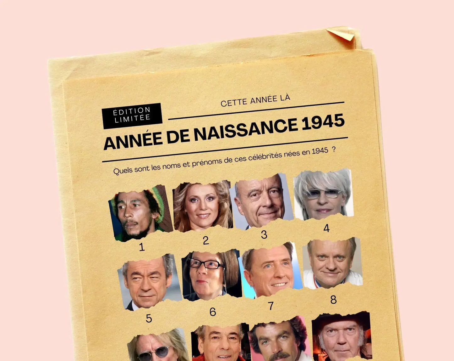 Jeu anniversaire 80 ans - Jeux de fête pour 80ème anniversaire FLTMfrance