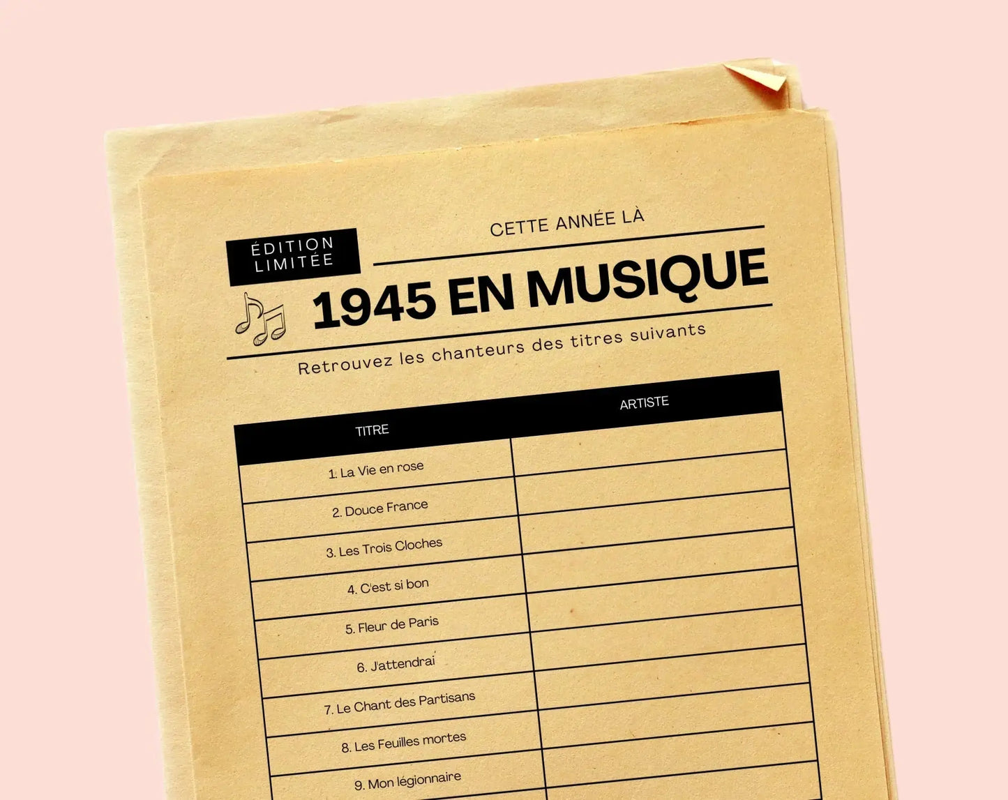 Jeu anniversaire 80 ans - Jeux de fête pour 80ème anniversaire FLTMfrance