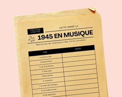Jeu anniversaire 80 ans - Jeux de fête pour 80ème anniversaire FLTMfrance