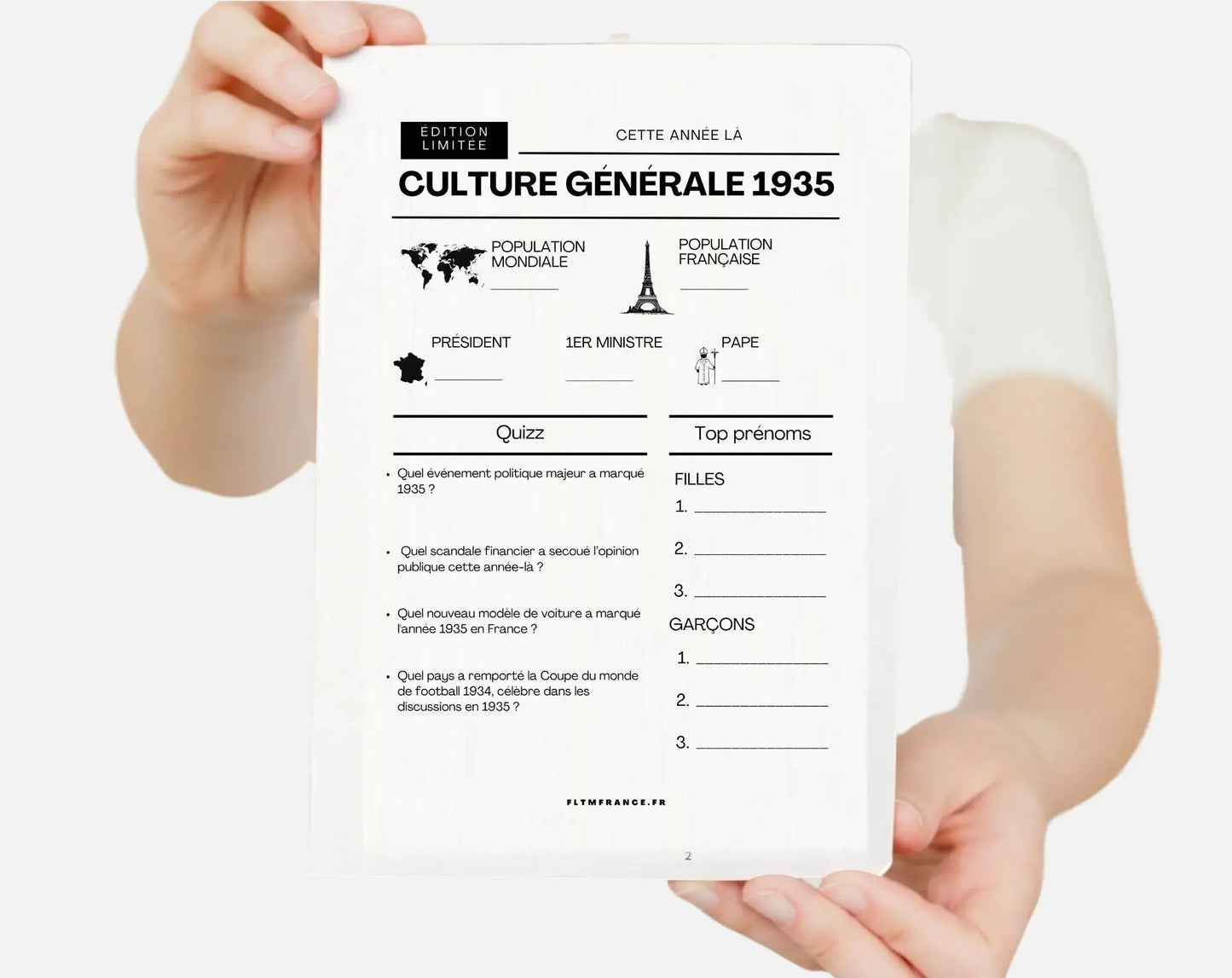 Jeu anniversaire 90 ans - Jeux de fête pour 90ème anniversaire FLTMfrance