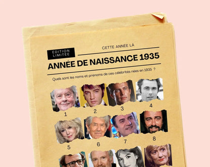 Jeu anniversaire 90 ans - Jeux de fête pour 90ème anniversaire FLTMfrance