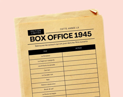 Jeu anniversaire année 1945 - 10 jeux à imprimer pour fêter les 80 ans FLTMfrance