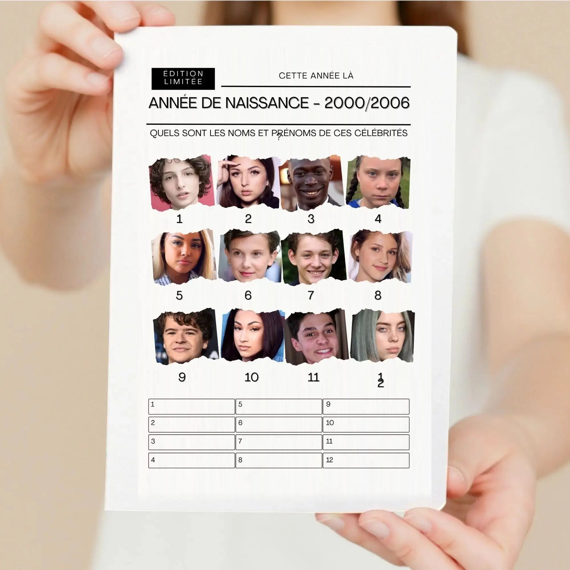 Jeu anniversaire Année 2006 - 10 jeux imprimer pour anniversaire 18 ans FLTMfrance