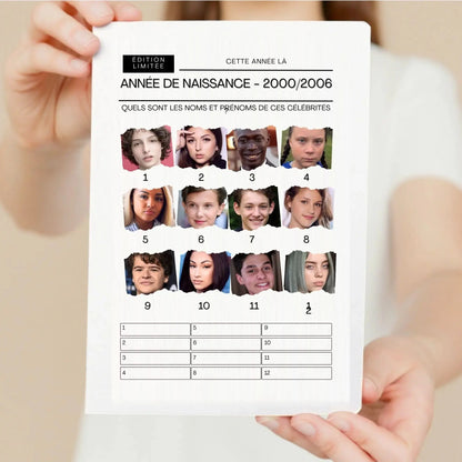 Jeu anniversaire Année 2006 - 10 jeux imprimer pour anniversaire 18 ans FLTMfrance