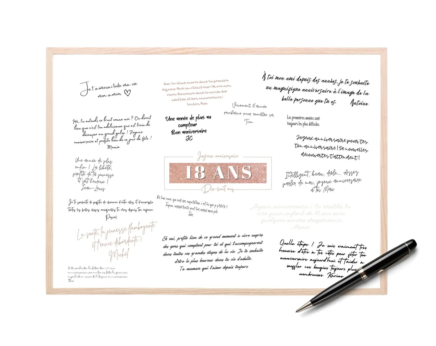 Livre d’or 18 ans à imprimer FLTM