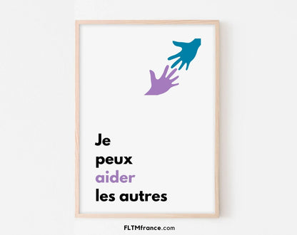 Pack de 24 affiches pédagogiques - Poster éducatif Montessori FLTMfrance