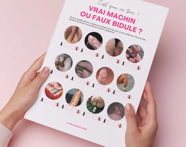 Quiz Vrai machin ou faux bidule - Jeu EVJF / EVG
