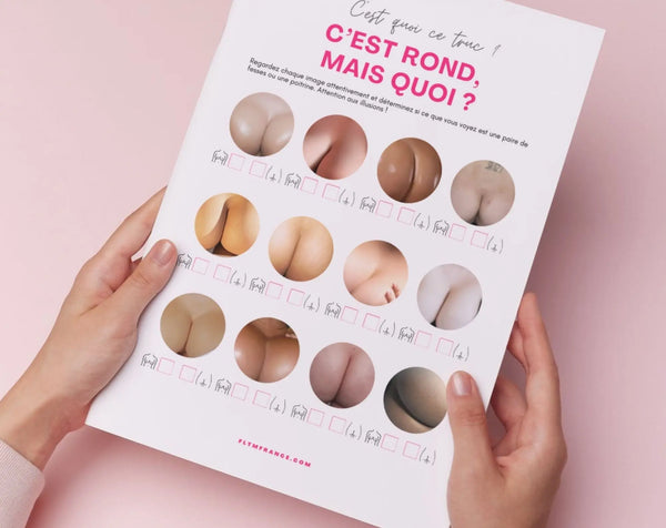 Quiz sur les seins ou les fesses - Jeu EVJF / EVG