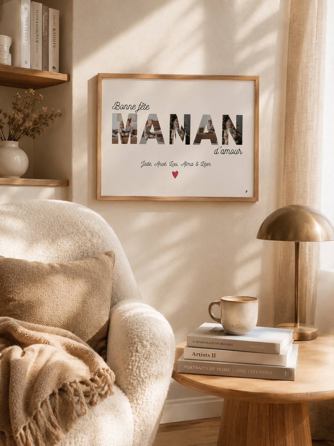 Bonne fête Maman - Affiche Personnalisée