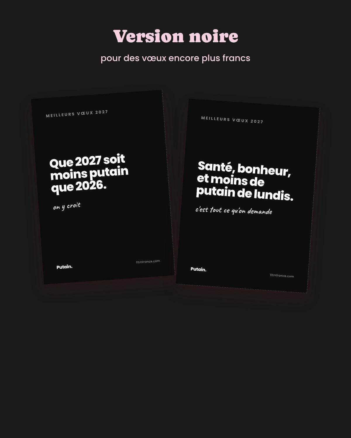 Cartes de vœux Putain 2027 à imprimer – visuel 3