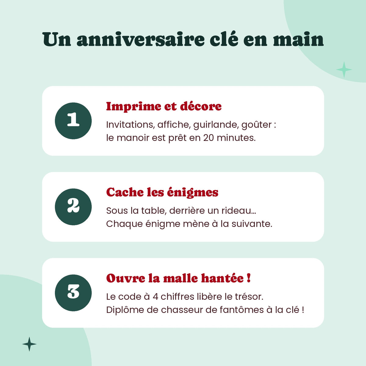 Comment organiser un anniversaire escape game maison hantée
