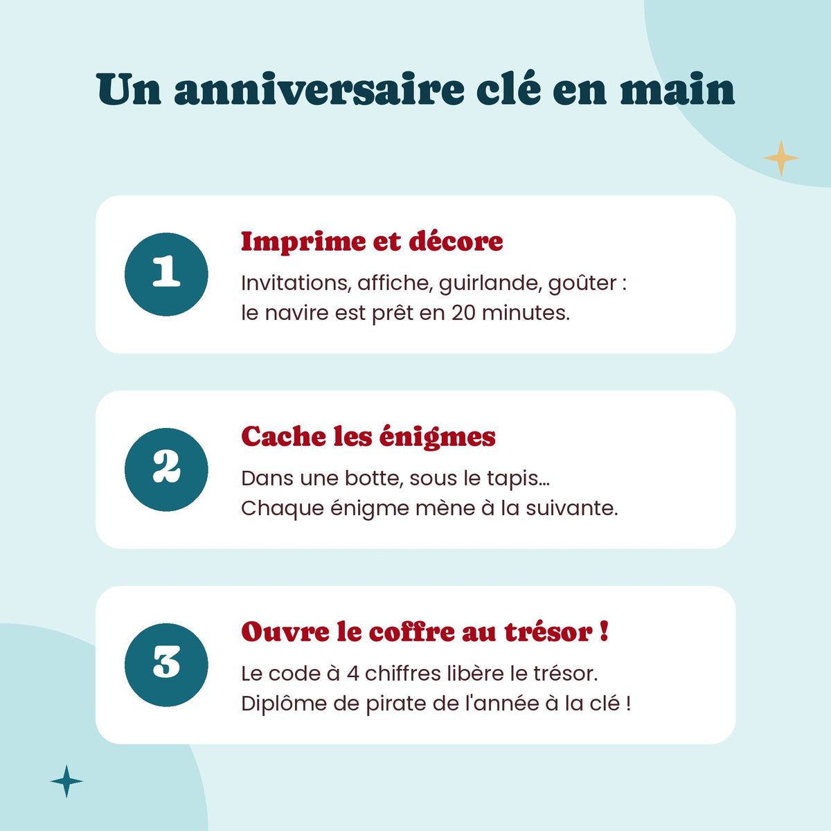 Comment organiser un anniversaire chasse au trésor pirate