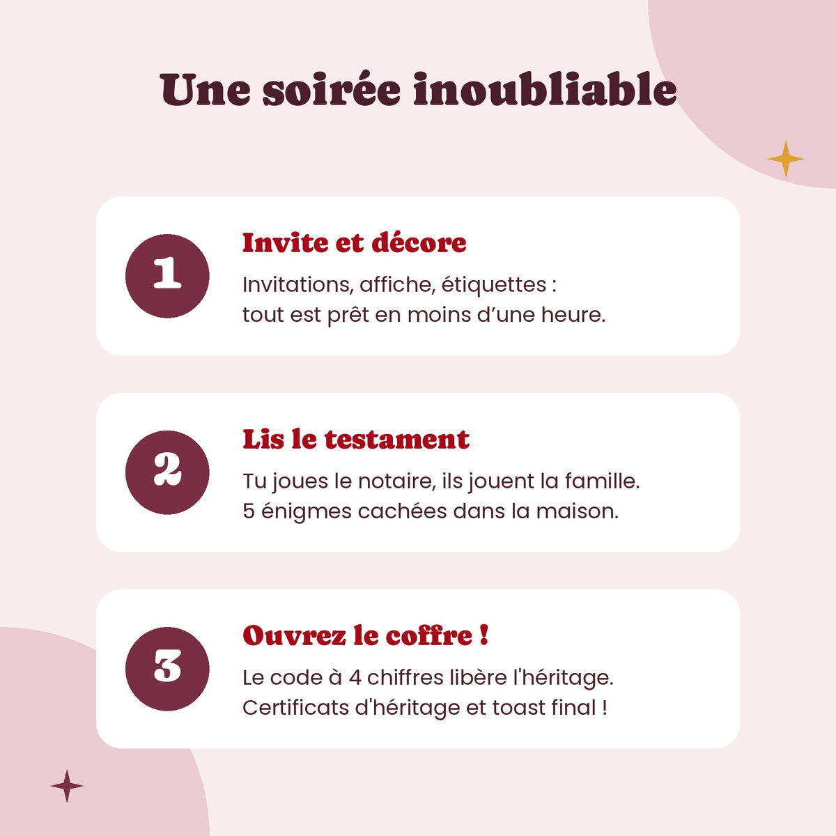 Comment organiser l'escape game apéro à la maison