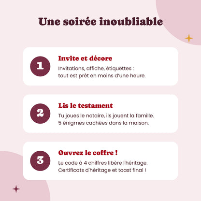 Comment organiser l'escape game apéro à la maison