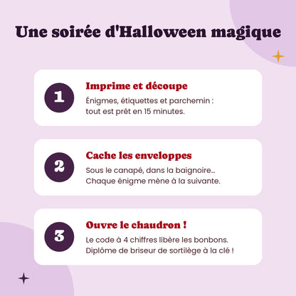 Comment jouer à l'escape game d'Halloween à la maison