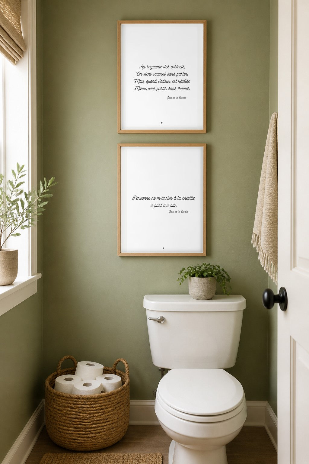 Pack 50 affiches toilettes humour à imprimer – Déco WC intégrale