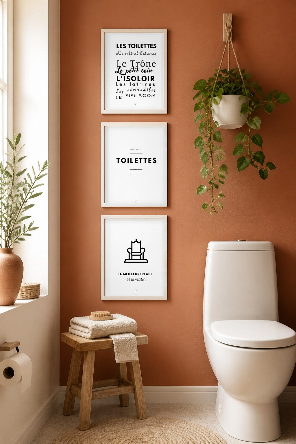 Pack 50 affiches toilettes humour à imprimer – Déco WC intégrale