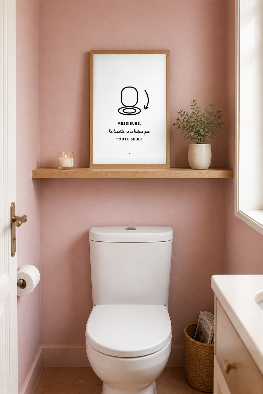 Pack 50 affiches toilettes humour à imprimer – Déco WC intégrale