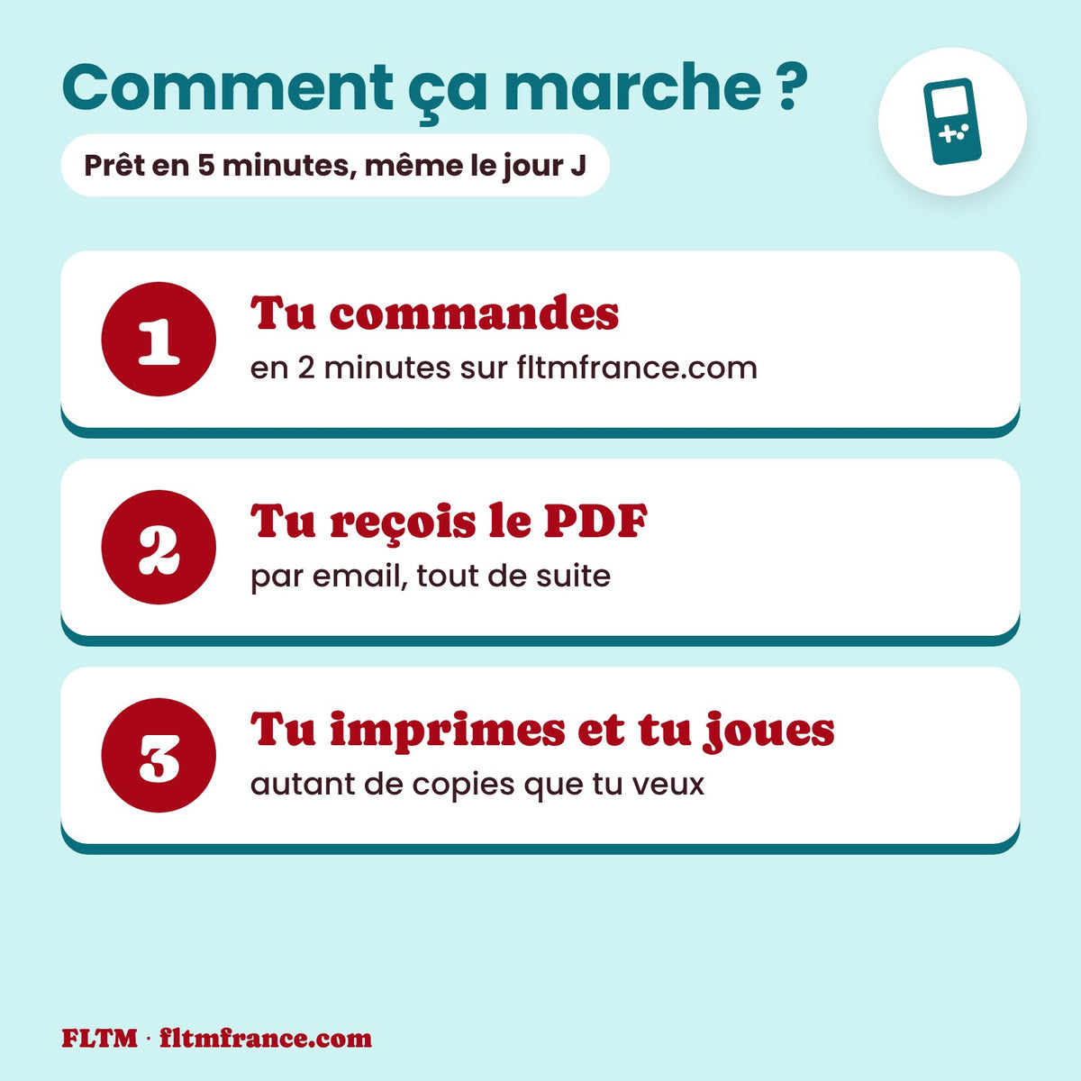 Jeu anniversaire année 1997 : comment ça marche