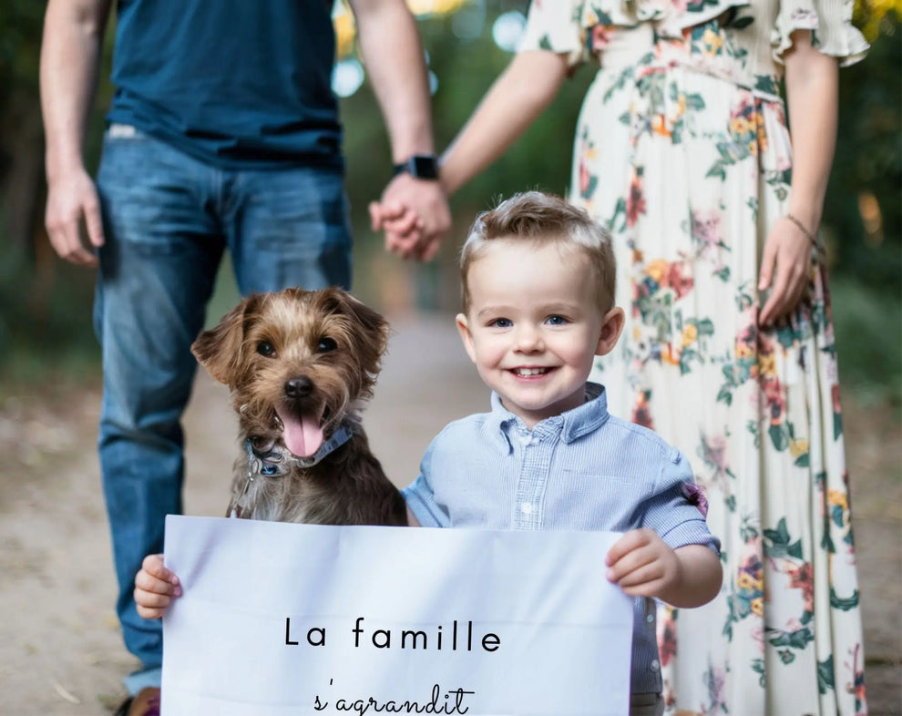 La famille s'agrandit je vais être grand frère - Annonce grossesse – FLTM