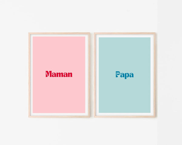 Affiches Papa et Maman - Affiche chambre