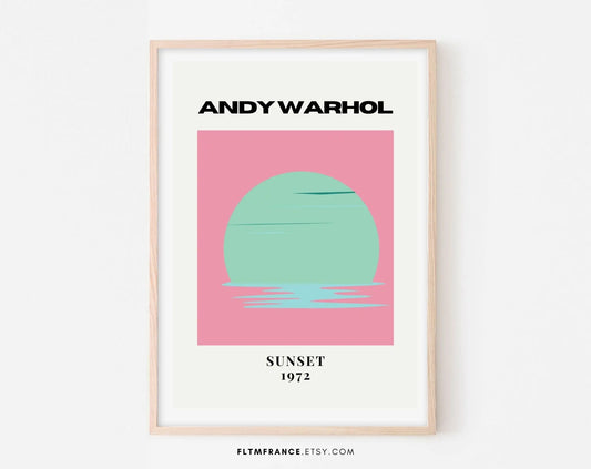Affiche Andy Warhol - Affiche de musée FLTMfrance