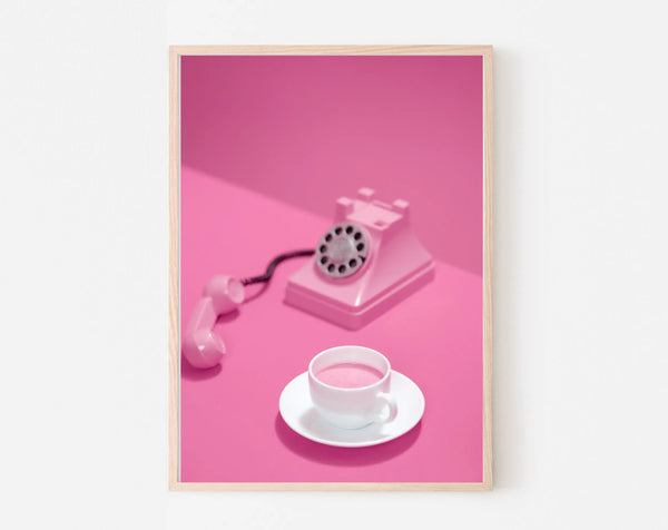 Affiche Barbie téléphone - Affiche de film inspirées du film Barbie