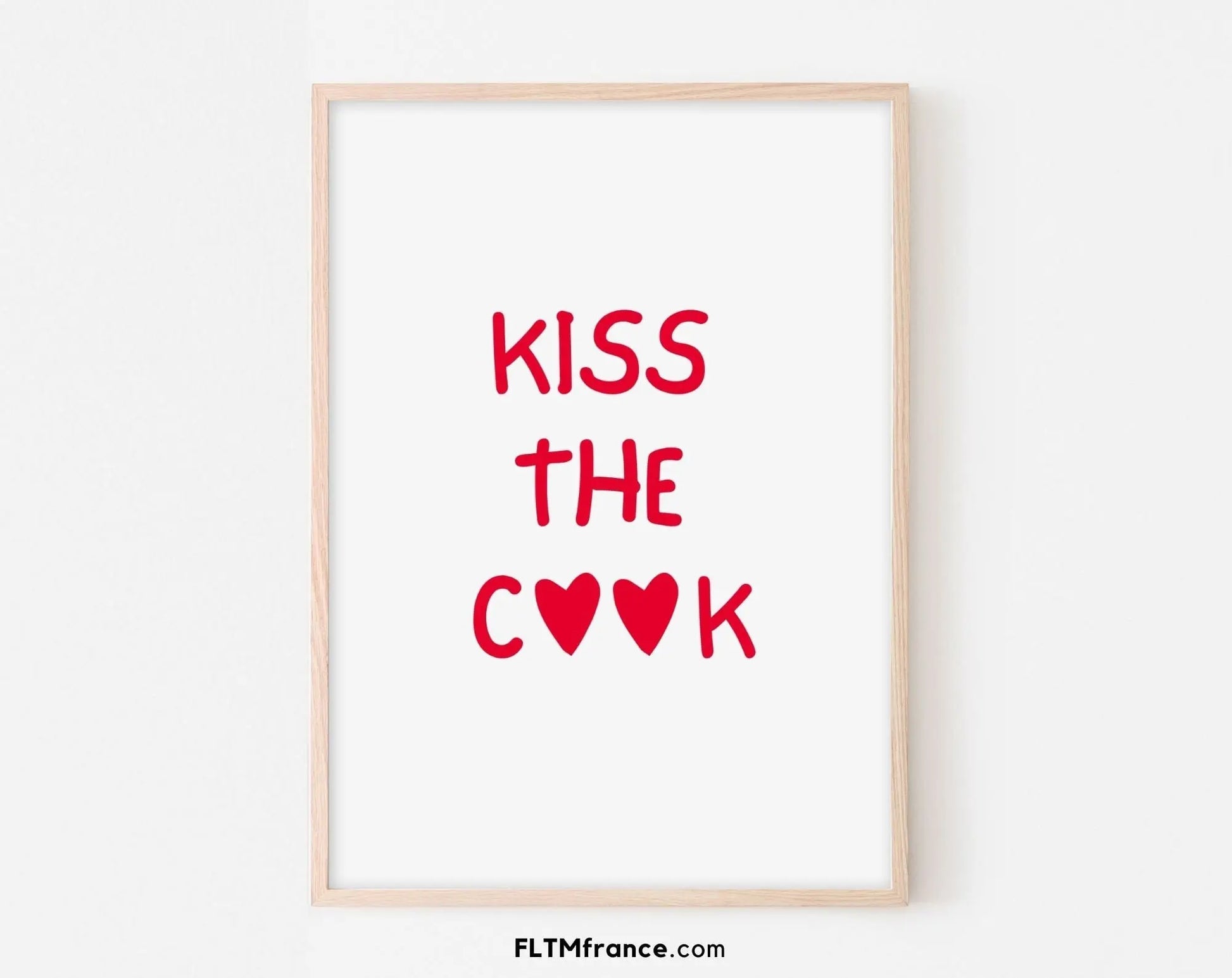 Affiche Kiss the cook FLTMfrance